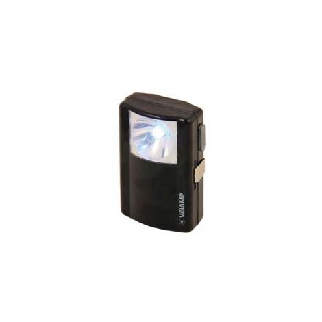 TORCIA PIATTA A LED IN METALLO- - 0,5W - 40 lumen - mm70x40x112h. - 3 blister