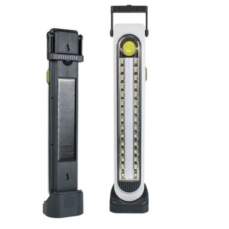 TORCIA PORTATILE LAMPADA DI EMERGENZA RICARICABILE USB SOLARE 30 LED SOLARE