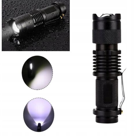 Torcia tattica professionale a LED: alta potenza, impermeabile e durevole