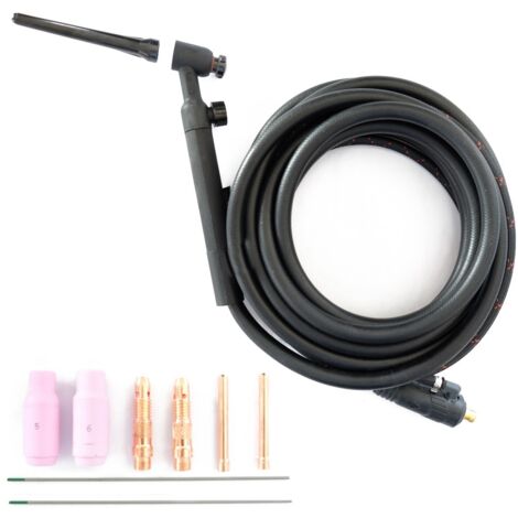 torcia tig per saldatrice cat dz 221 tig torch 17v 4 metri