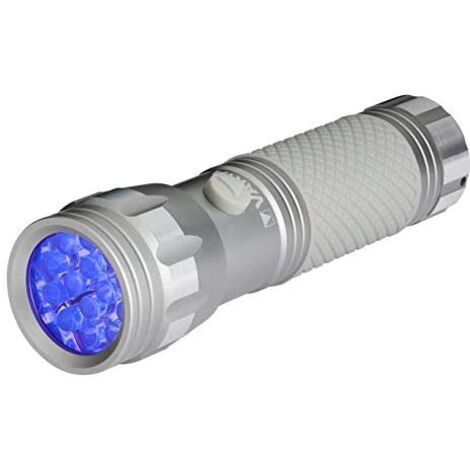 Torcia Varta Lampada UV Grigio Alluminio
