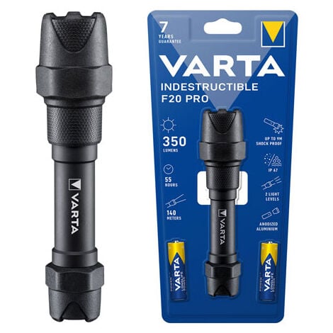 Torcia Varta Led Indestruct.+2Aa  C/Pile