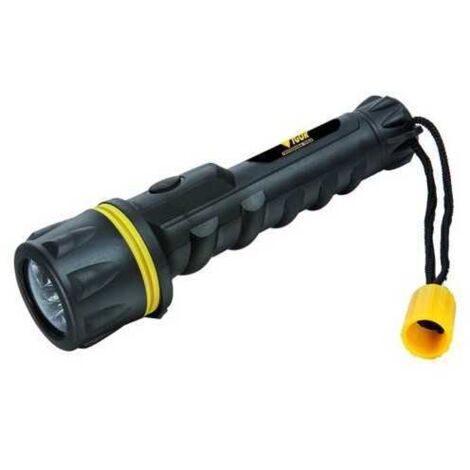Torcia Vigor Led Rb-3L Gomma 2Aa 15 Lmn