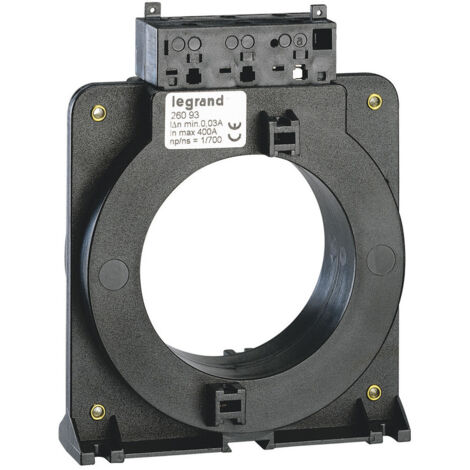 Tore pour relais différentiel référence 026088 - Ø80mm - 170A - maximum 1020A - LEGRAND