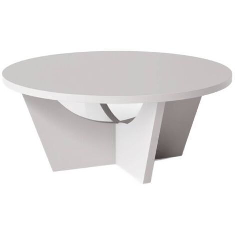 TORI runder Couchtisch Ø90 cm Grau