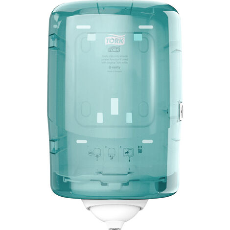 TORK 473167 Reflex™ Papierhandtuchspender Kunststoff Weiß, Türkis 1 St.