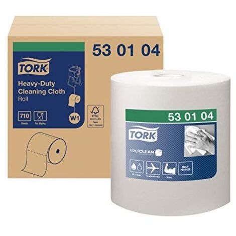 Tork Chiffon Blanc Premium Absorbant pour Nettoyage