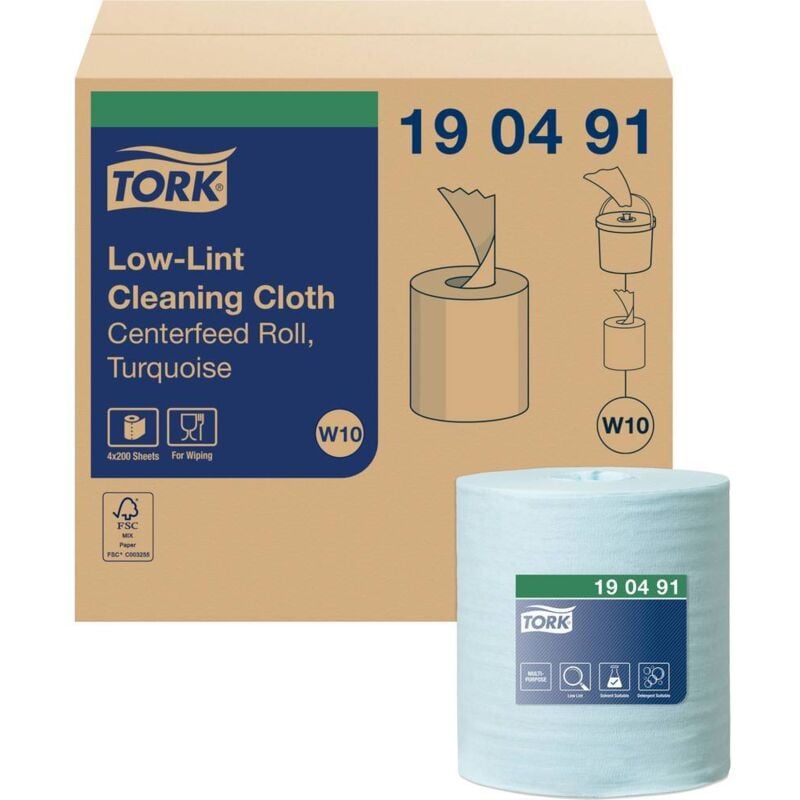 190491 Lingettes nettoyantes 1 couches - Tork