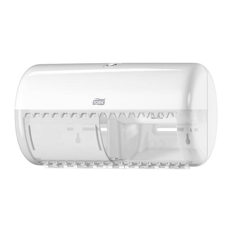 Tork - Distributeur Papier Toilette Elevation - Blanc - Rouleau Traditionnel