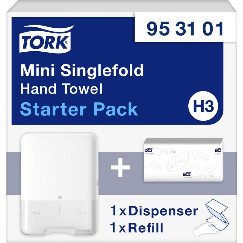 Tork - 953101 Distributeur de serviettes en papier blanc 1 pc(s)