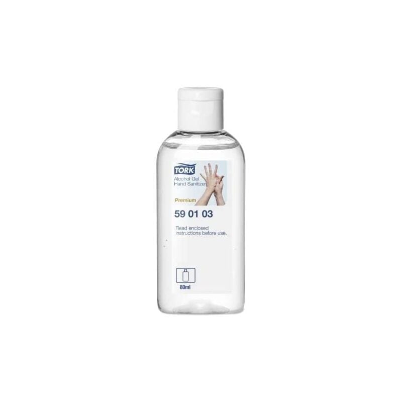 Tork Gel Hydroalcoolique Carton de 24 Flacons 80 ml
