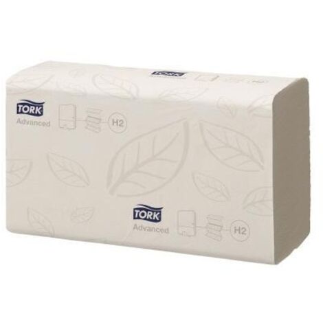 TORK Papierhandtuch Tork Xpress® Advanced 21,3 x 23,4 cm (B x L) Papier 100 % recycelt weiß 20 x 190Bl./Pack.