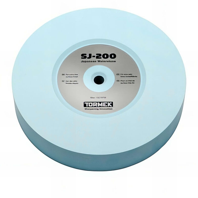 Meule à eau de finition Gr. 4000 Japanese Waterstone d. 200 mm pour affûteuse à eau Tormek SJ-200