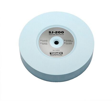 Tormek SJ-200 8-Inch Japanese Waterstone for T3 sharpening system by Tormek