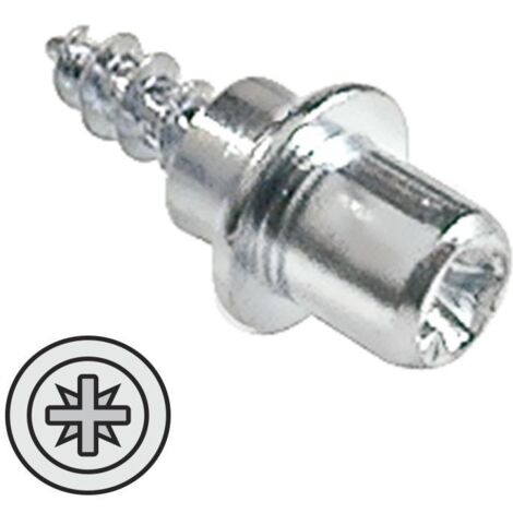 tornillo 5,8x20 zincado para soporte flipper rosca madera d.4mm