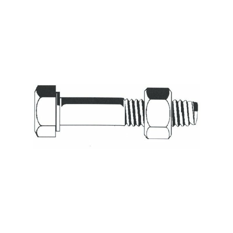 

Fontana - Tornillo C/hexag Din931 8.8 Zn M12x140
