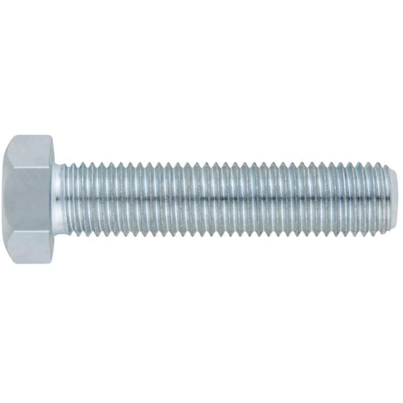 Tornillo hexagonal din 933 8.8 zinc 12X80