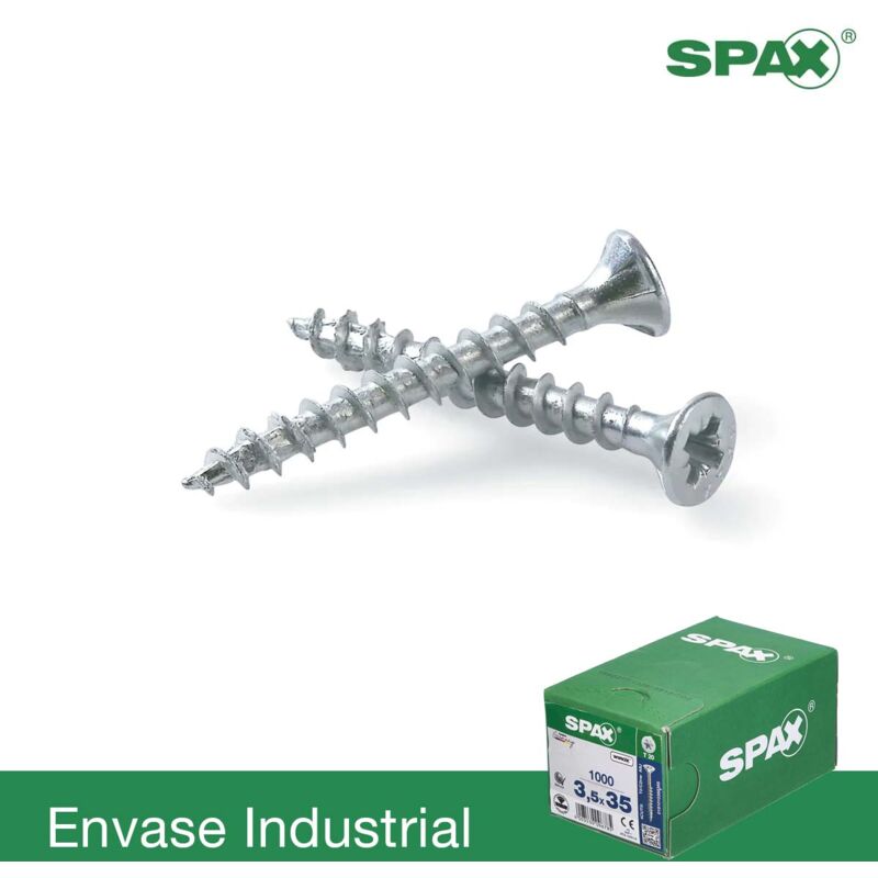 

Tornillo Abc S Especial Tapon 4,5-30 - Zincado - Spax