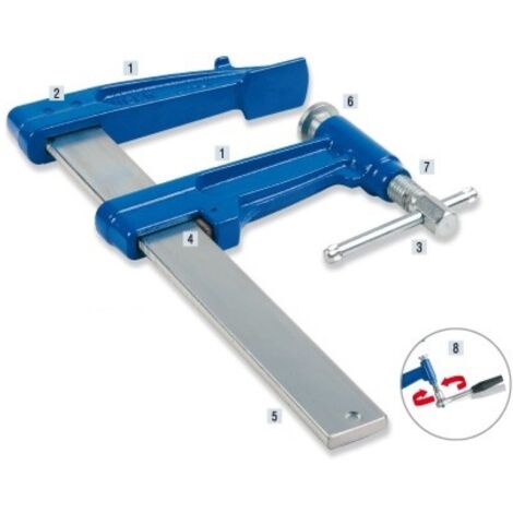 Tornillo apriete con mango Urko
