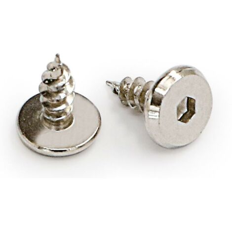 tornillo autorroscante allen 5,8-16 zincado con punta. embellecedor. cabeza ancha d14.