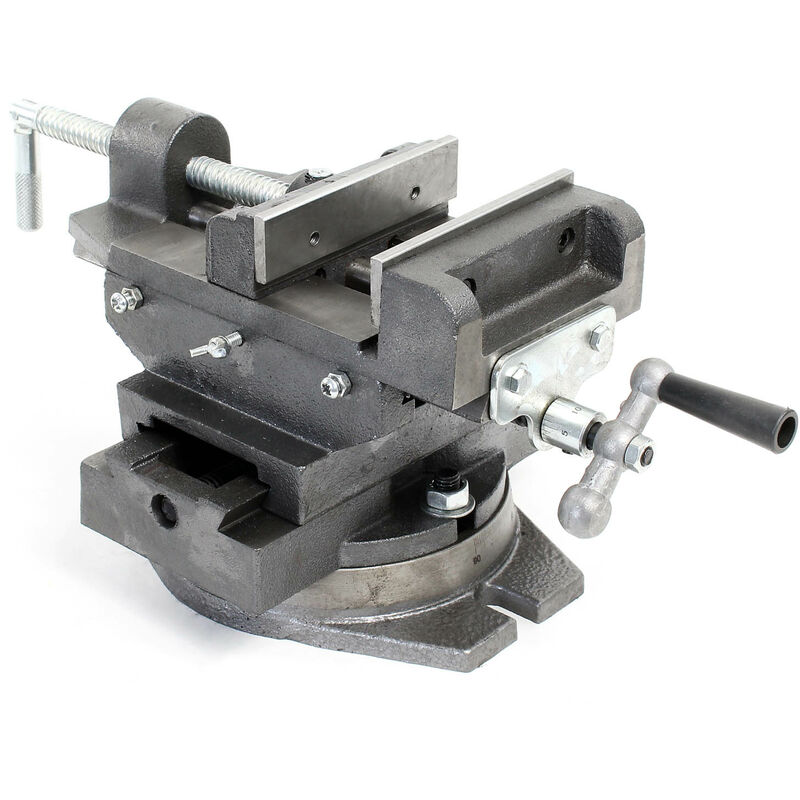 

Tornillo banco giratorio 125mm Morsa giratoria banco trabajo Taller Herramientas Bricolaje Artesanía