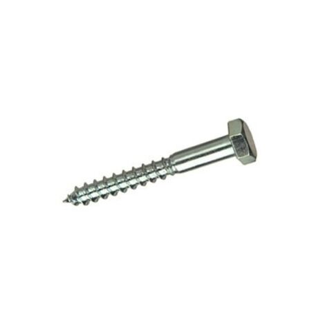 Tornillo Barraquero/Tirafondos Acero Cincado 06X030Mm Din 571 Spax 200 Pz
