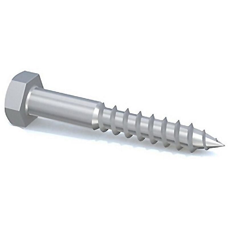 

MEGANEI tornillo tirafondo 571 10x70 zincado caja 100