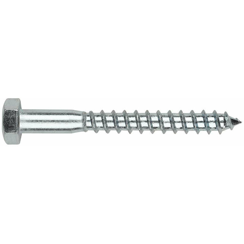 

Tornillo Barraquero Zincado 8X100 Din 571 C/10