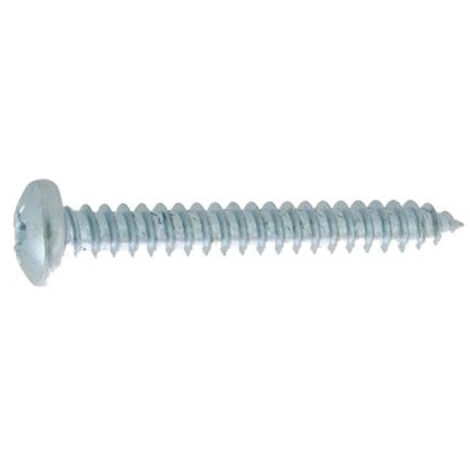 TORNILLO CABEZA CILÍNDRICA GRANDE ACERO BLANCO DIN 7981 48X13 CAJA DE 200 - ULTIMA - AFB7981AZ4813