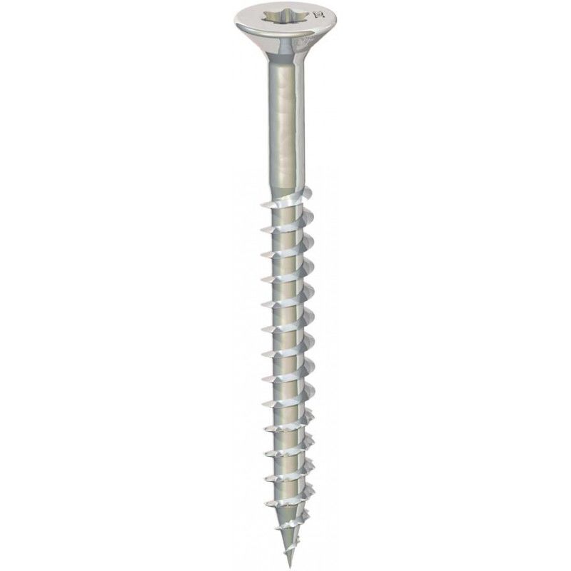 

Tornillo cabeza fresada, Rosca parcial T-DRIVE - HECO-FIX-plus SeKo TD 4,5x 45 zn-bl TG HP (por 500)