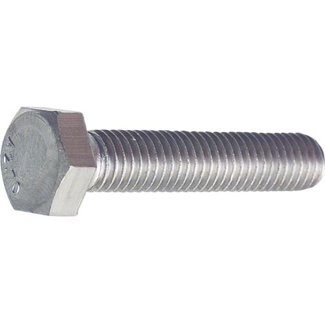 tornillo cabeza hexagonal din 933 acero metrica m-12 largo 50nm