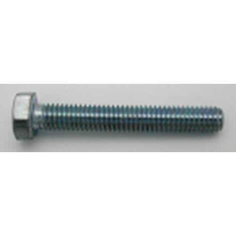 INDUSTRIAS-FER Tornillo Cabeza Hexagonal Zincado M6 x 30 Zincado 7 Pzas.