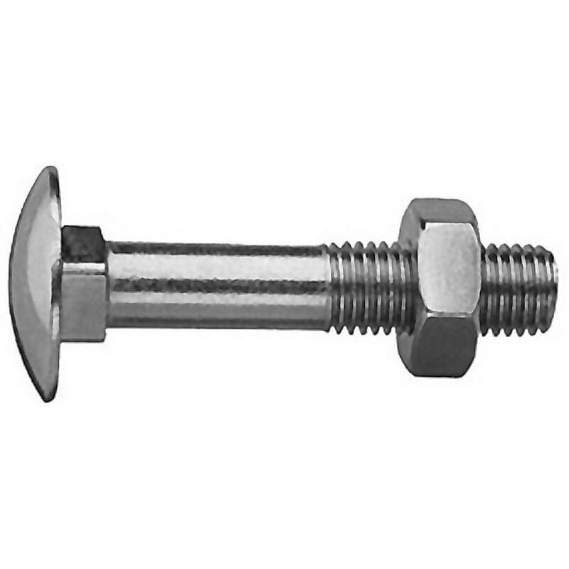 

tornillo c-red.c-cuadrado 6x 50 carrocero din 603 + tuerca (caja 2 unidades) - Mibricotienda