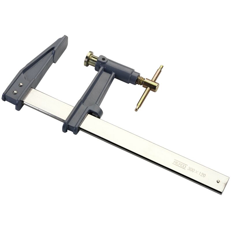 

Alyco-tools - Sargentos De Apriete Con Émbolo 400X120 Mm Alyco