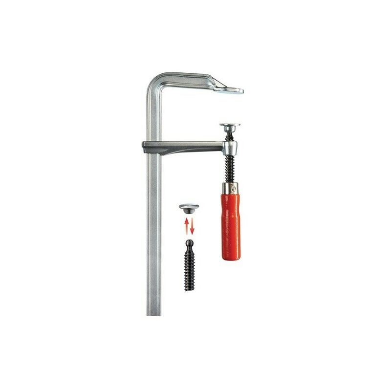 

Bessey - Tornillo De Apriete De Acero Gz Ancho De Sujecin 100 Mm Rad