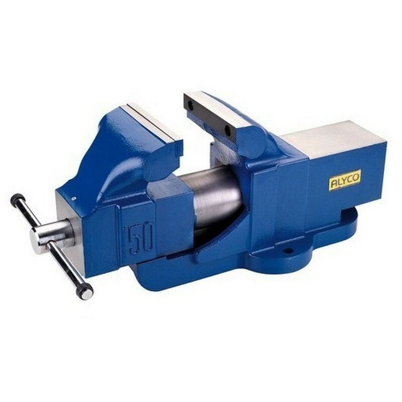 

ALYCO 199350 - Tornillo de banco de guia redonda ALYPLUS 100 mm capacidad 110 mm fuerza 5000 Kg
