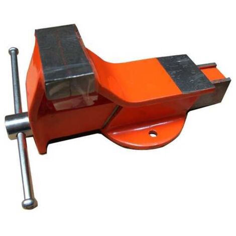 Tornillo de banco fijo de acero 100 Doc 04498