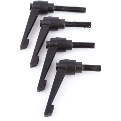 Tornillo de bloqueo ajustable con manija de bloqueo de 7 posiciones, M10 x 32 mm, L-Lock