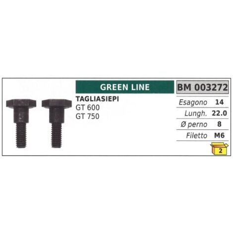 Tornillo de embrague GREEN LINE cortasetos GT 600 SANDRIGARDEN desbrozadora GT 26