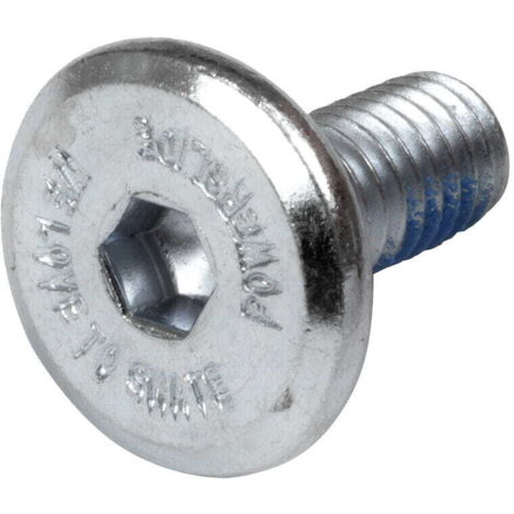 Tornillo de montaje hexagonal Powerslide de 14 mm, tornillo de riel, 1 pieza.