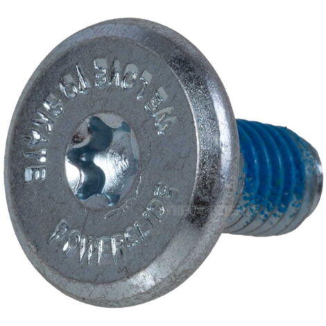 Tornillo de montaje Torx Powerslide de 12 mm, tornillo de riel, 1 pieza.