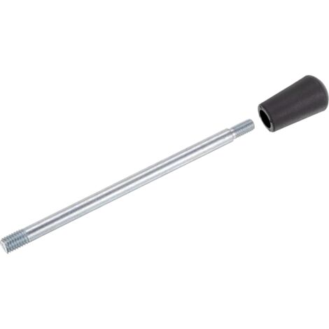 Tornillo de varilla de filamento de doble cabezal, palanca de rótula, mango de varilla M10, mango normal, 3 piezas