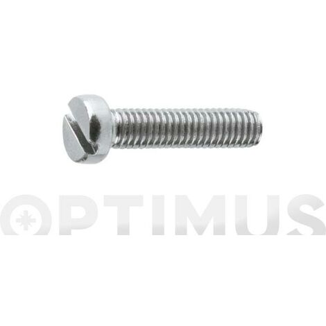 TORNILLO DIN 84 CABEZA CILINDRICA ZINCADO M-6 X 16 - 15824
