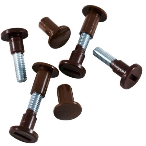 TORNILLO ENSAMBLAR MARRON BL 4 - 26-32 MM