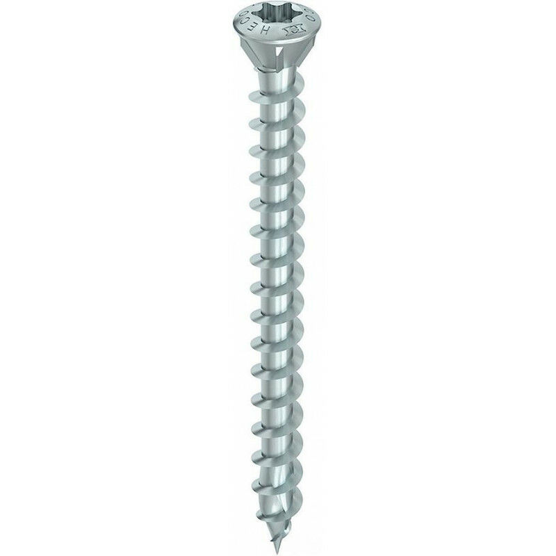 Heco Schrauben - Tornillo HECO-TOPIX-plus LiSeko TD45 x 80 vvg Fräsr. azul galvanizado (por 200)