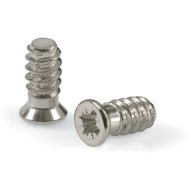 

Italiana Ferramenta - Bolsa 100 Uds Tornillo Euro Con P 6 - 12,7 Niquel - Niquelado