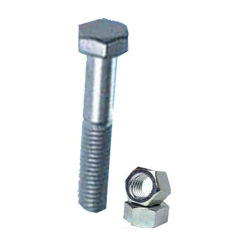 

tornillo hexagonal 931-934 zinc 16x150 c-tuerca 8.8 (caja 0.25 unidades) - Mibricotienda