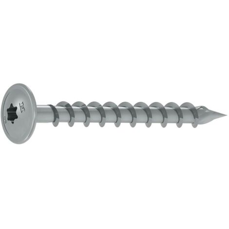 Tornillo HECO-Topix-Plus - Ø10x120mm - Cabeza redonda ancha - Rosca total - T40 - Caja de 50 - 61492