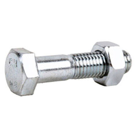 TORNILLO HEXAGONAL 18X90 6.8 DIN.933 CON TUERCA ZINCADO