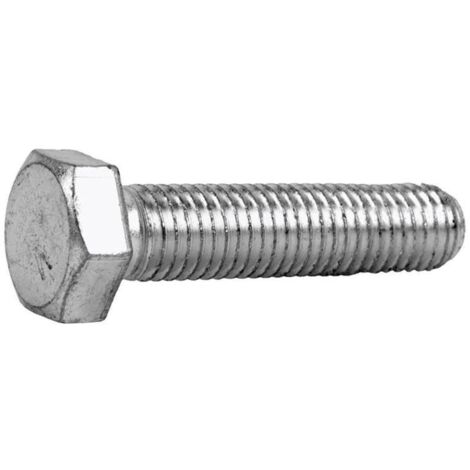 Tornillo hexagonal 933 10x70 zinc sin tuerca 8.8